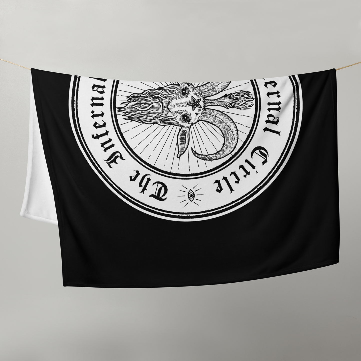 The Infernal Circle - Sigil Throw Blanket